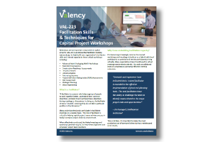 Overview: VAL-223 Facilitation Skills & Techniques for Capital Projects