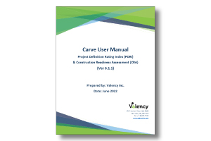 Carve for PDRI and Construction Readiness: User Manual (Ver 6.1.1)
